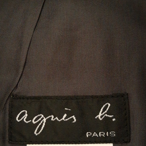 agnès b. Paris Gray Cotton Pencil Skirt, Size 38 - Picture 7 of 9